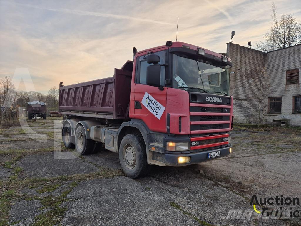 Scania R 124 Tipper trucks