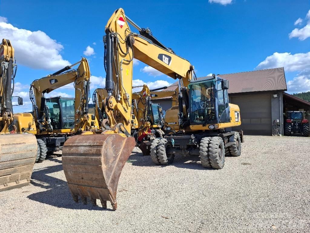 CAT 318 Wheeled excavators