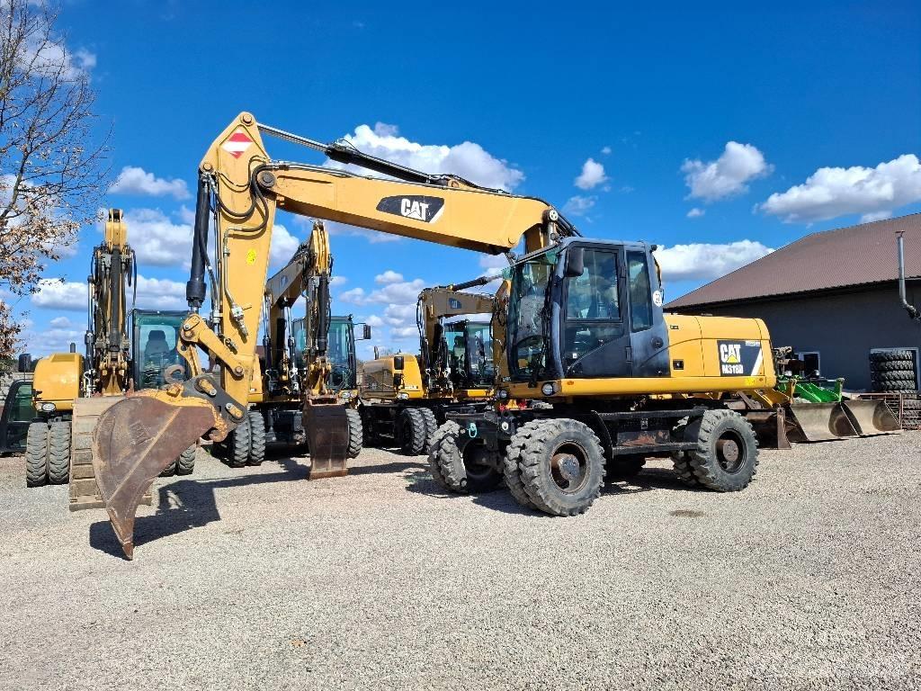 CAT 318 Wheeled excavators