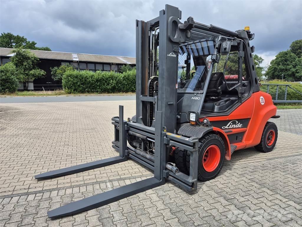 Linde H80T-900 LPG trucks
