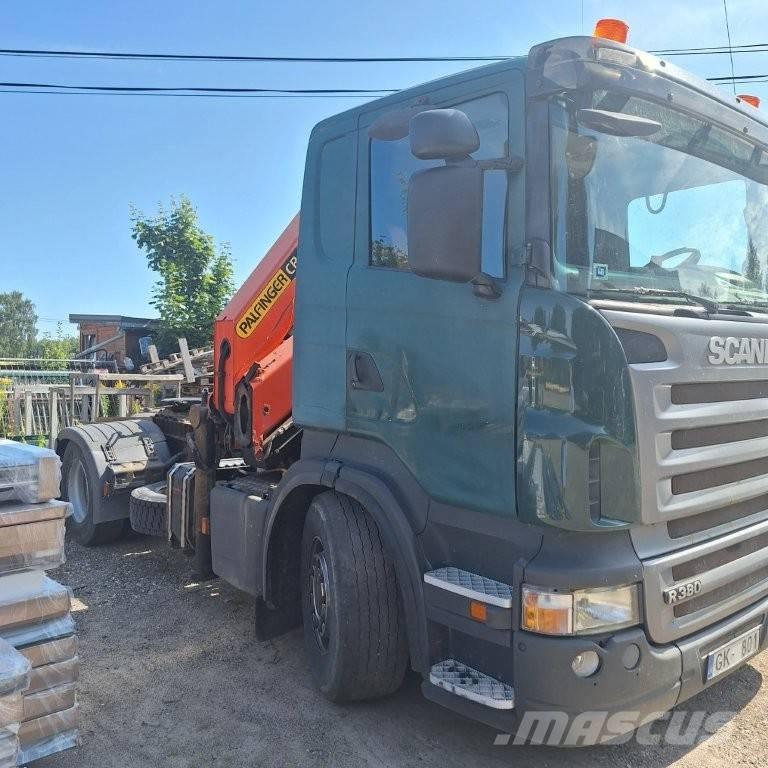 Scania R 380 Crane trucks