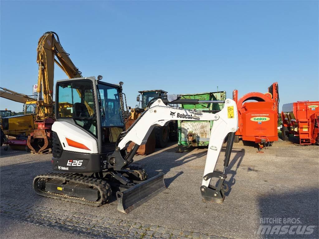 Bobcat E26 Mini excavators < 7t