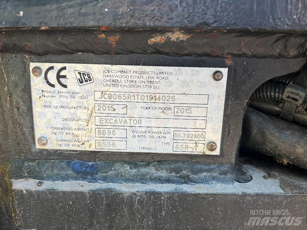 JCB 65 R-1 Mini excavators < 7t