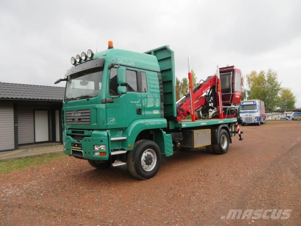 MAN TGA 18.360 Timber trucks