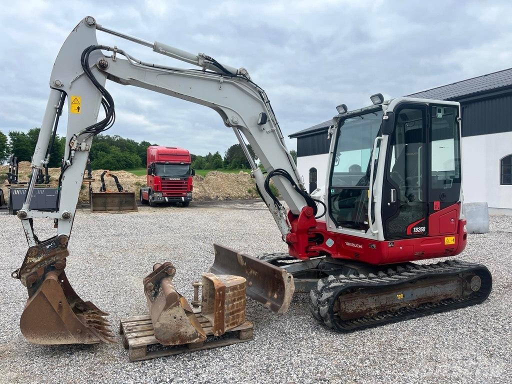 Takeuchi TB260 Mini excavators < 7t