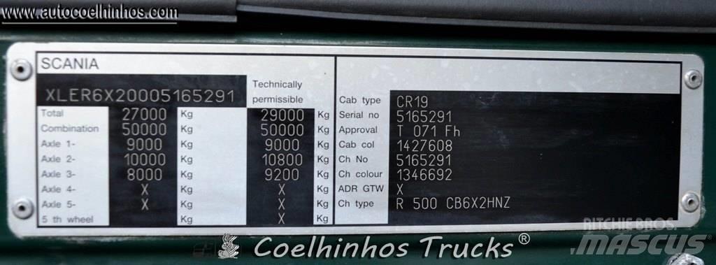 Scania R 500 Containerframe/Skiploader trucks