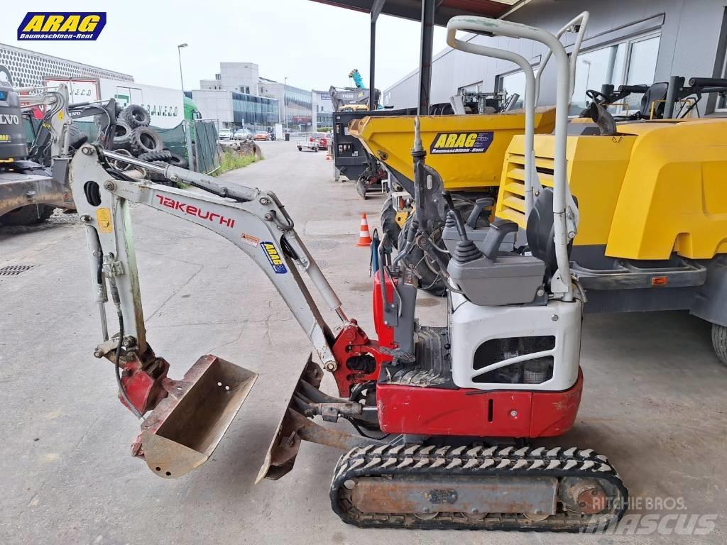 Takeuchi TB 210 R Mini excavators < 7t