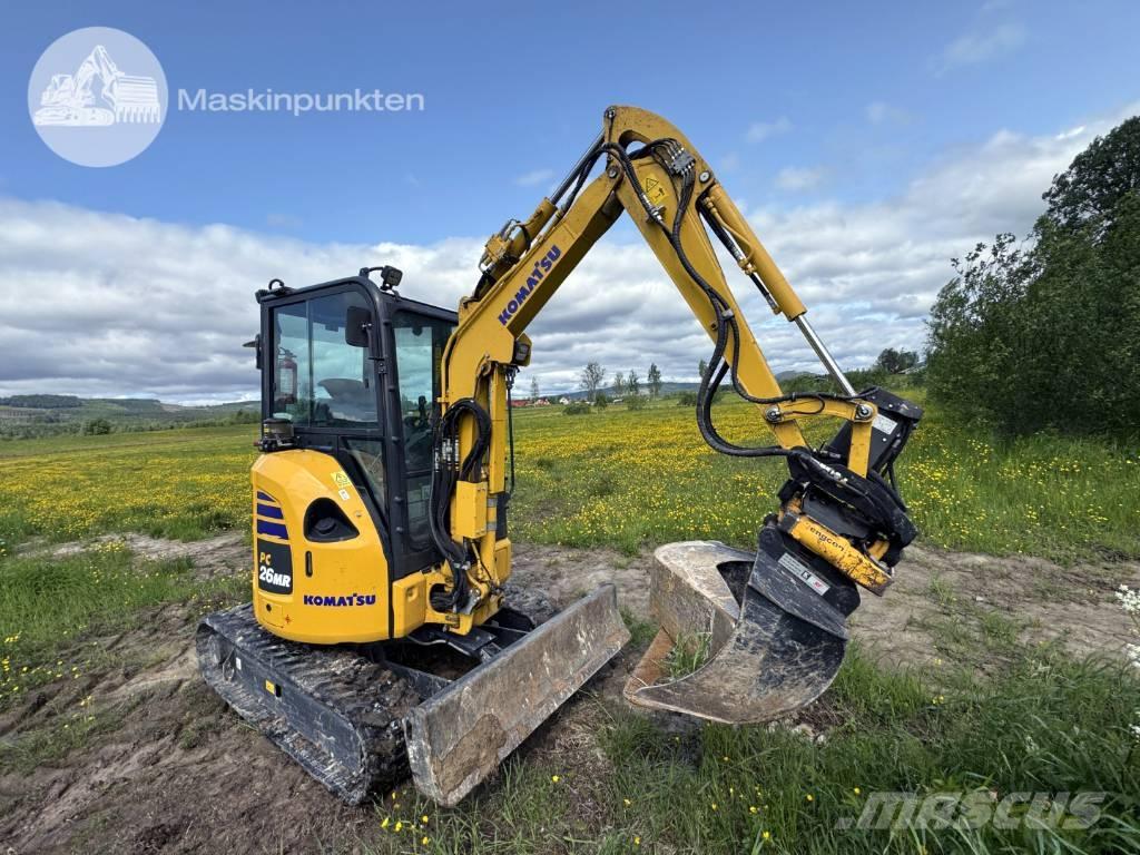 Komatsu PC 26 MR Mini excavators < 7t