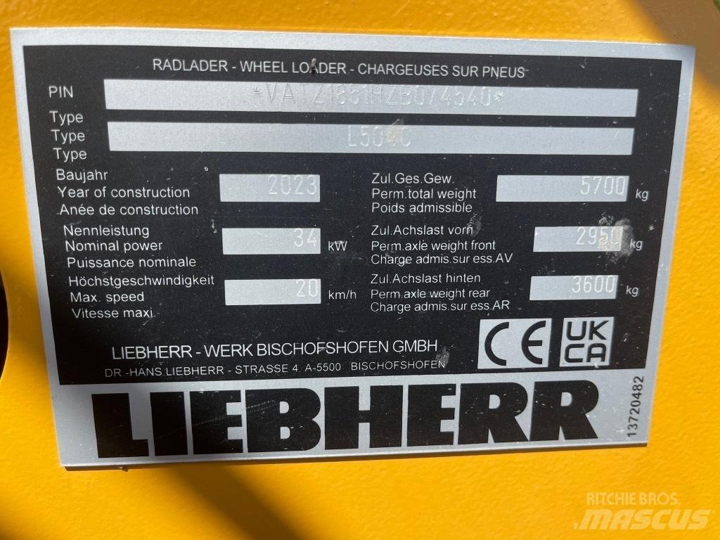 Liebherr L 504 Mini loaders