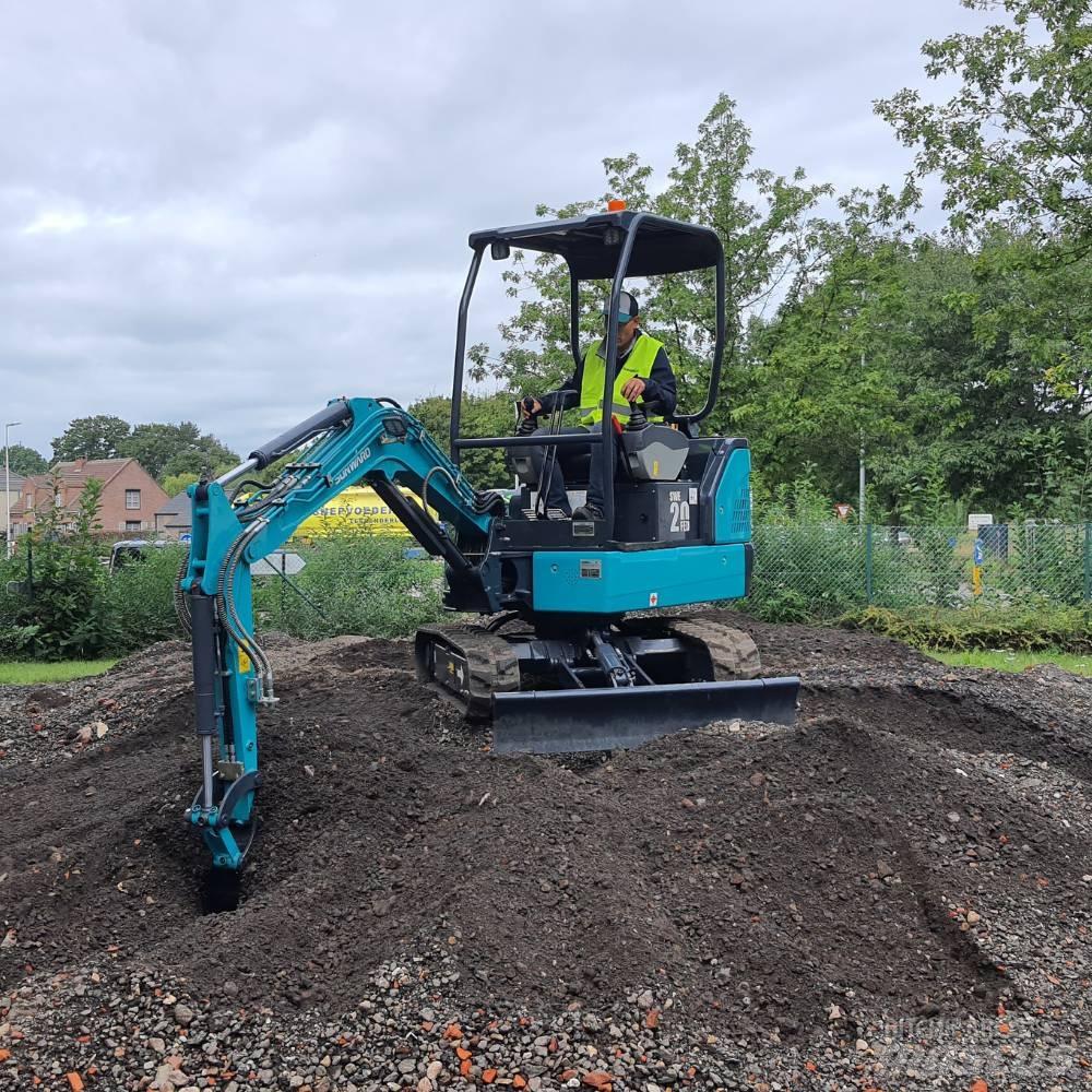 Sunward SWE20FED Mini excavators < 7t