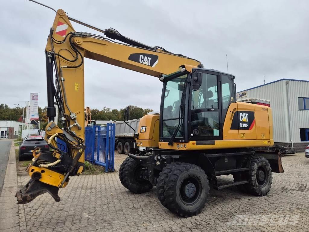 CAT M 318 F Wheeled excavators