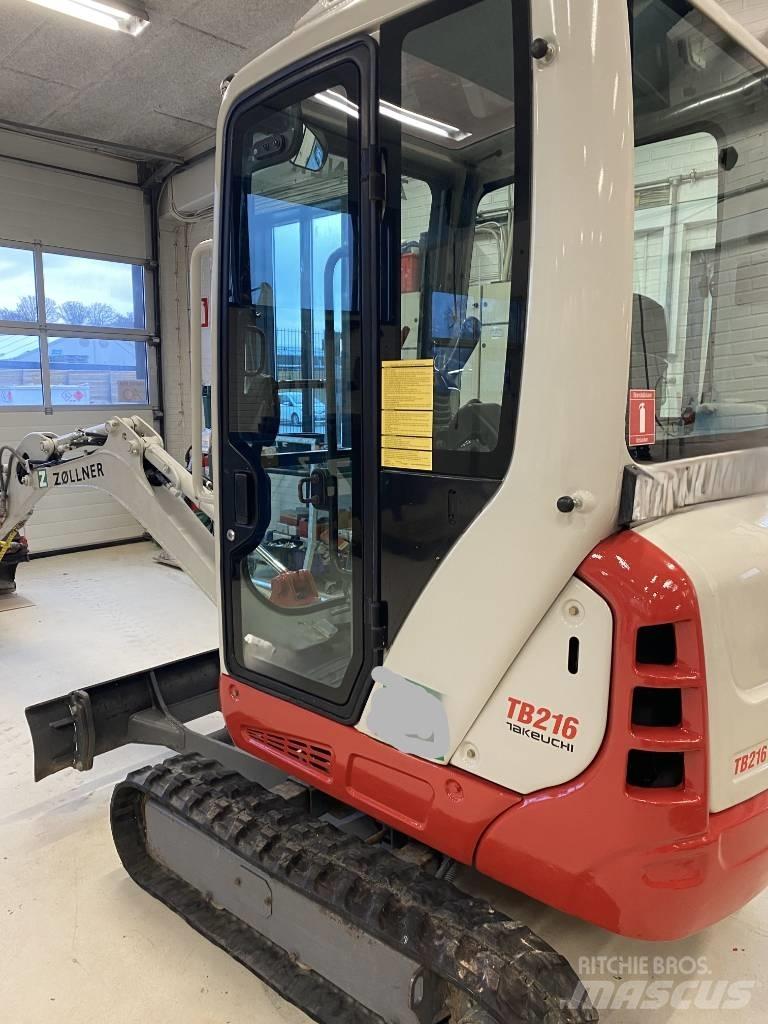 Takeuchi TB 216 Mini excavators < 7t