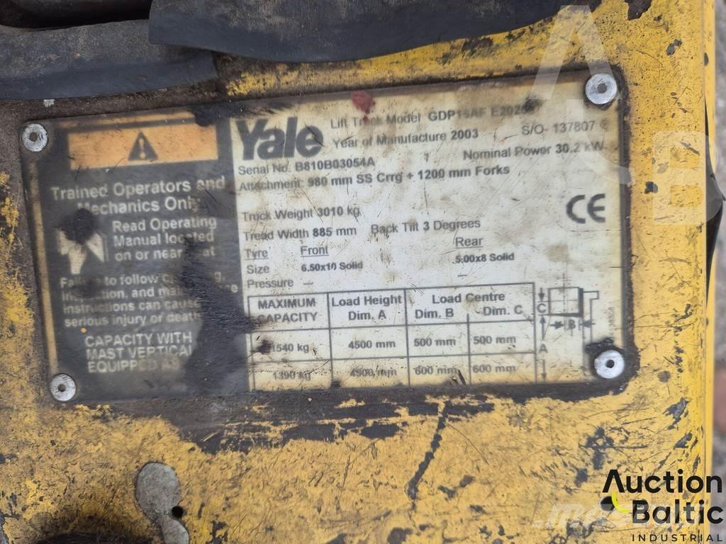 Yale GDP16AF Diesel trucks