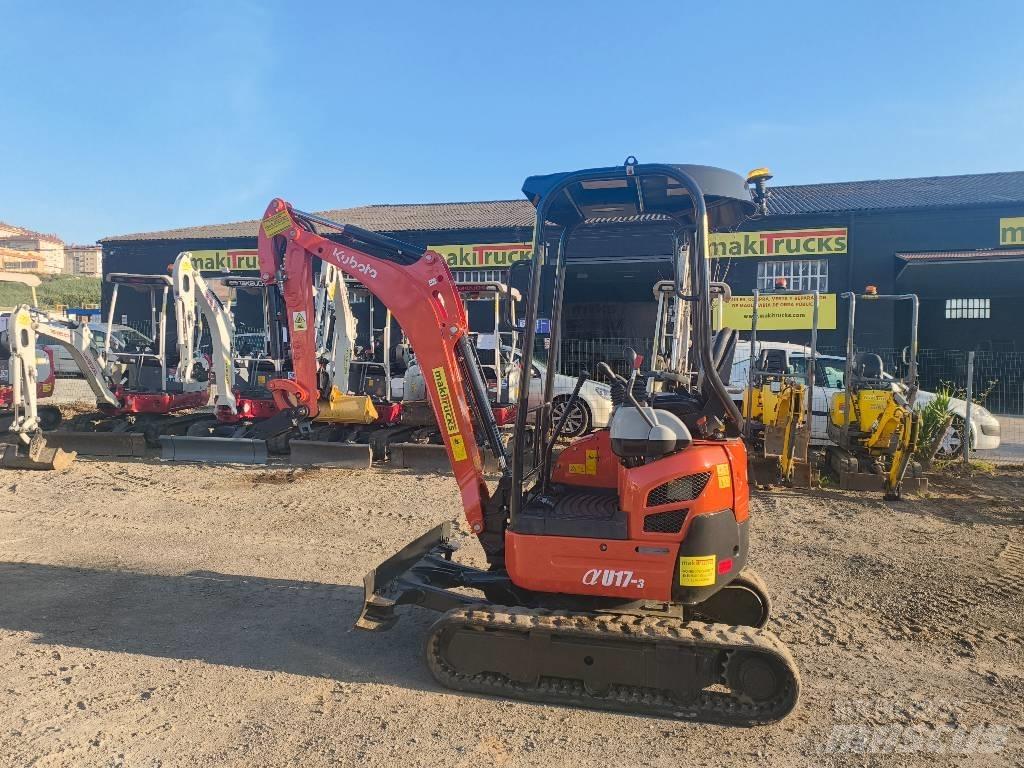 Kubota U 17-3 Mini excavators < 7t