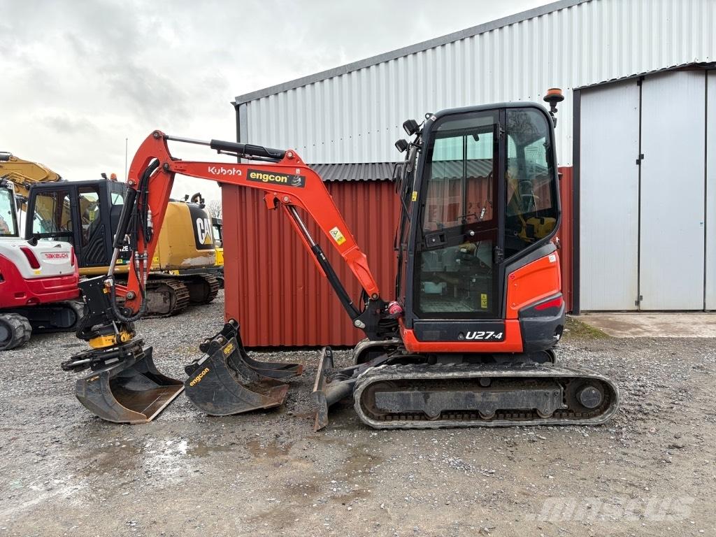 Kubota U27-4 Mini excavators < 7t