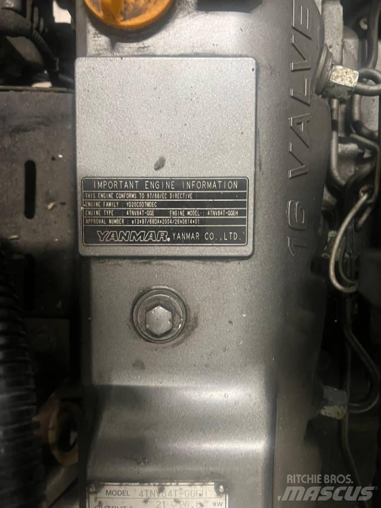 Yanmar 4TNV84T-GGEH Mini excavators < 7t