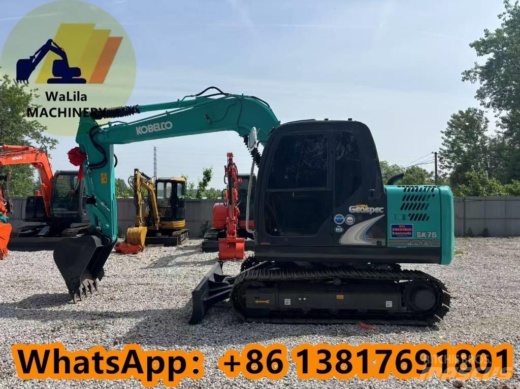 Kobelco SK 75 Mini excavators < 7t