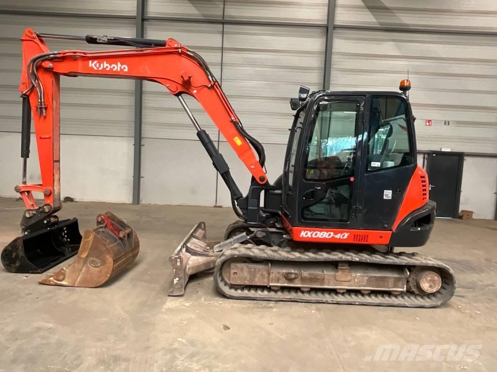 Kubota KX 080-4 A Midi excavators  7t - 12t