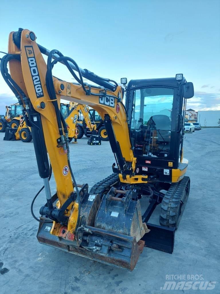 JCB 8026 CTS Mini excavators < 7t