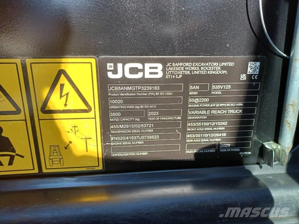 JCB 535-125 Telescopic handlers