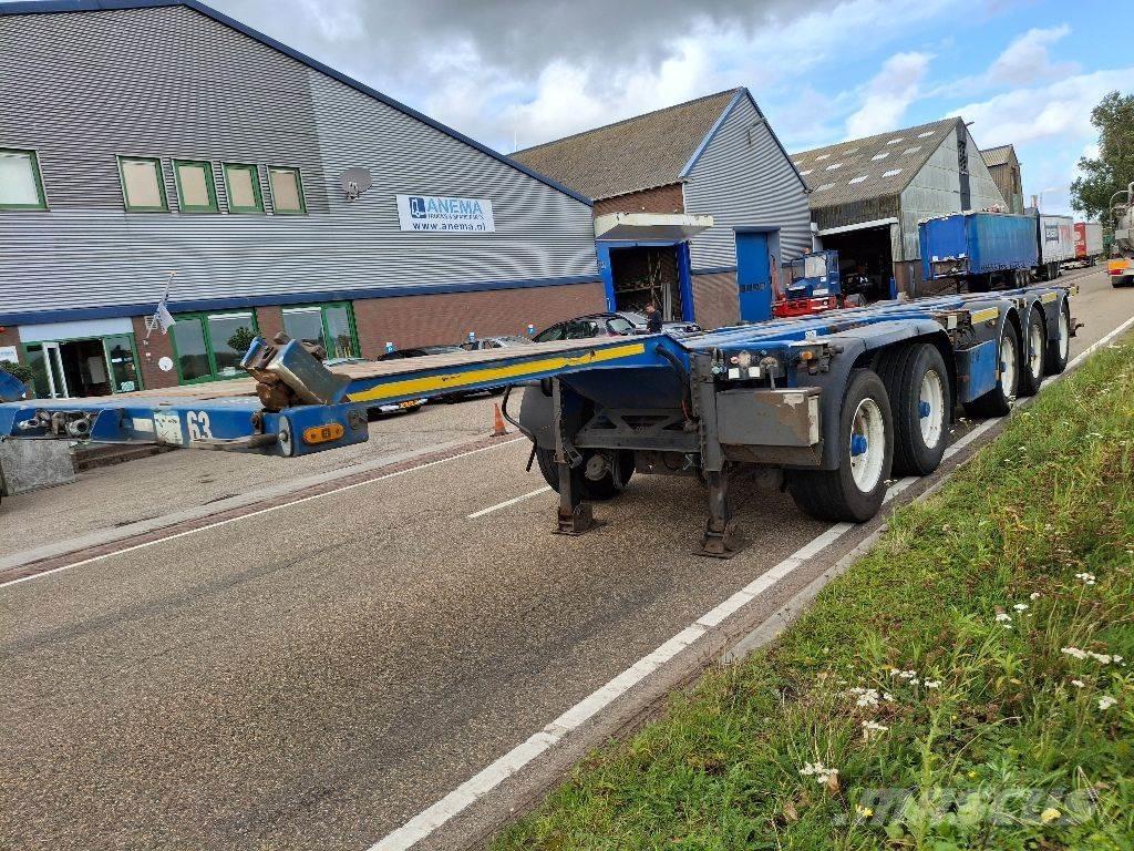 D-tec CT-35-02 Containerframe/Skiploader semi-trailers