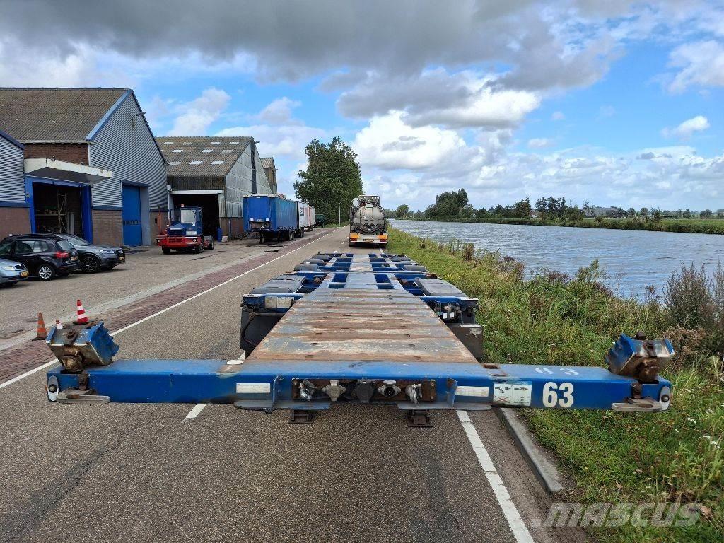 D-tec CT-35-02 Containerframe/Skiploader semi-trailers