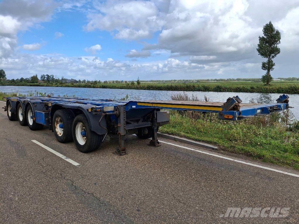 D-tec CT-35-02 Containerframe/Skiploader semi-trailers