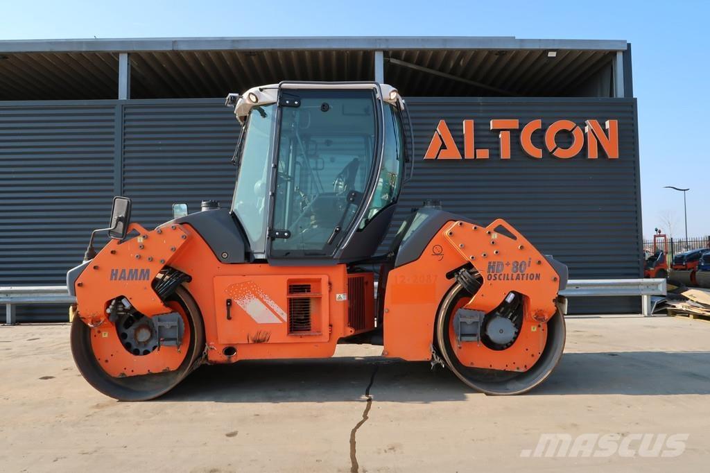 Hamm HD+ 80I VO-S Twin drum rollers
