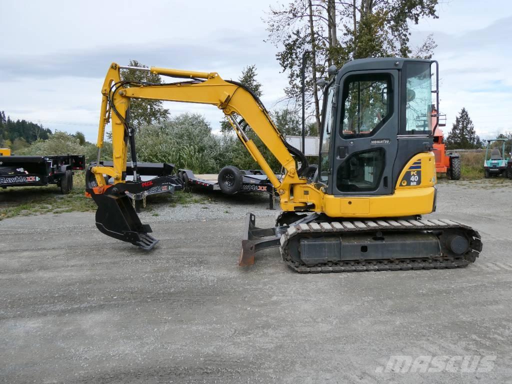 Komatsu PC 40 MR-3 Mini excavators < 7t
