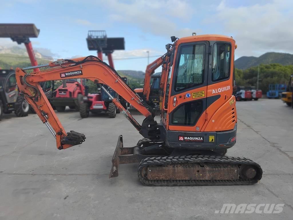 Doosan DX 35 Z Mini excavators < 7t