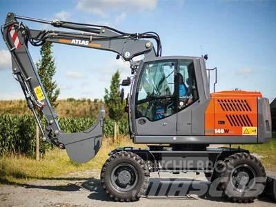 Atlas 140W Wheeled excavators