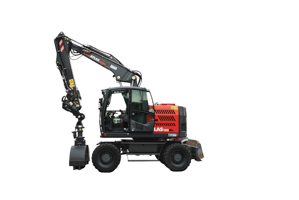 Atlas 165WSR Wheeled excavators