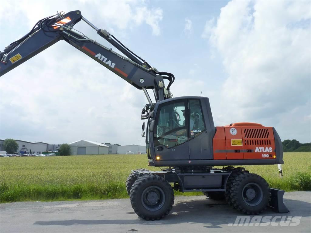 Atlas 190W Stage V Wheeled excavators