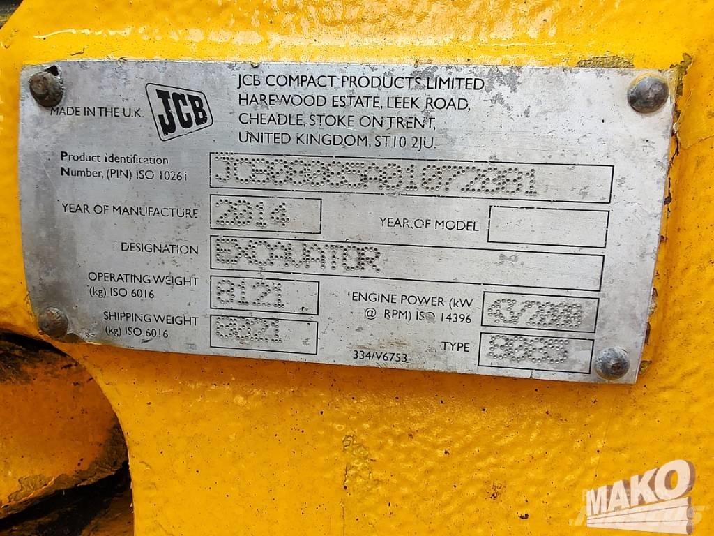 JCB 8085 ZTS Midi excavators  7t - 12t