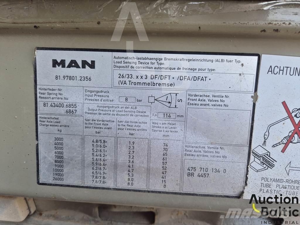 MAN 27.403 Tipper trucks