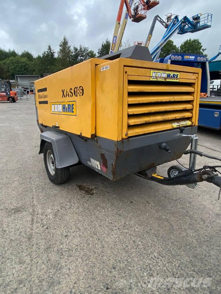 Atlas Copco XAS 186 Compressors