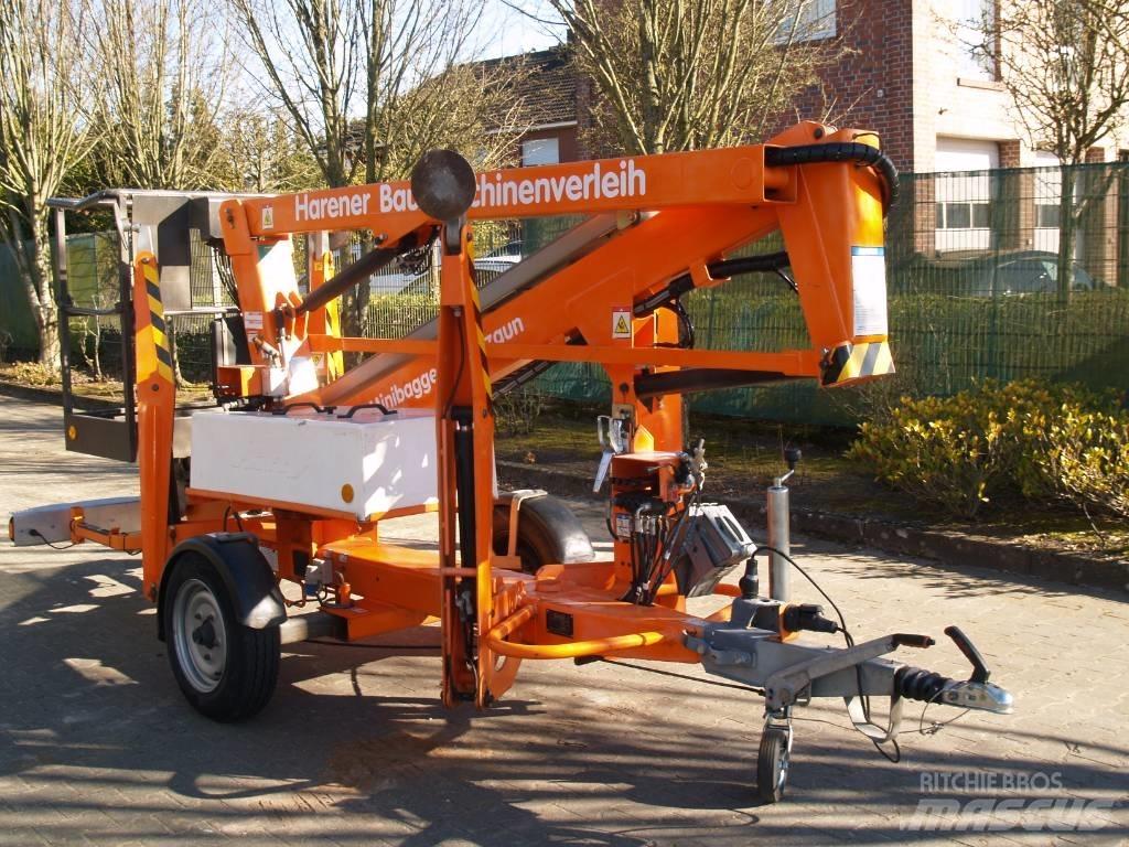 Niftylift 120 T Trailer mounted aerial platforms