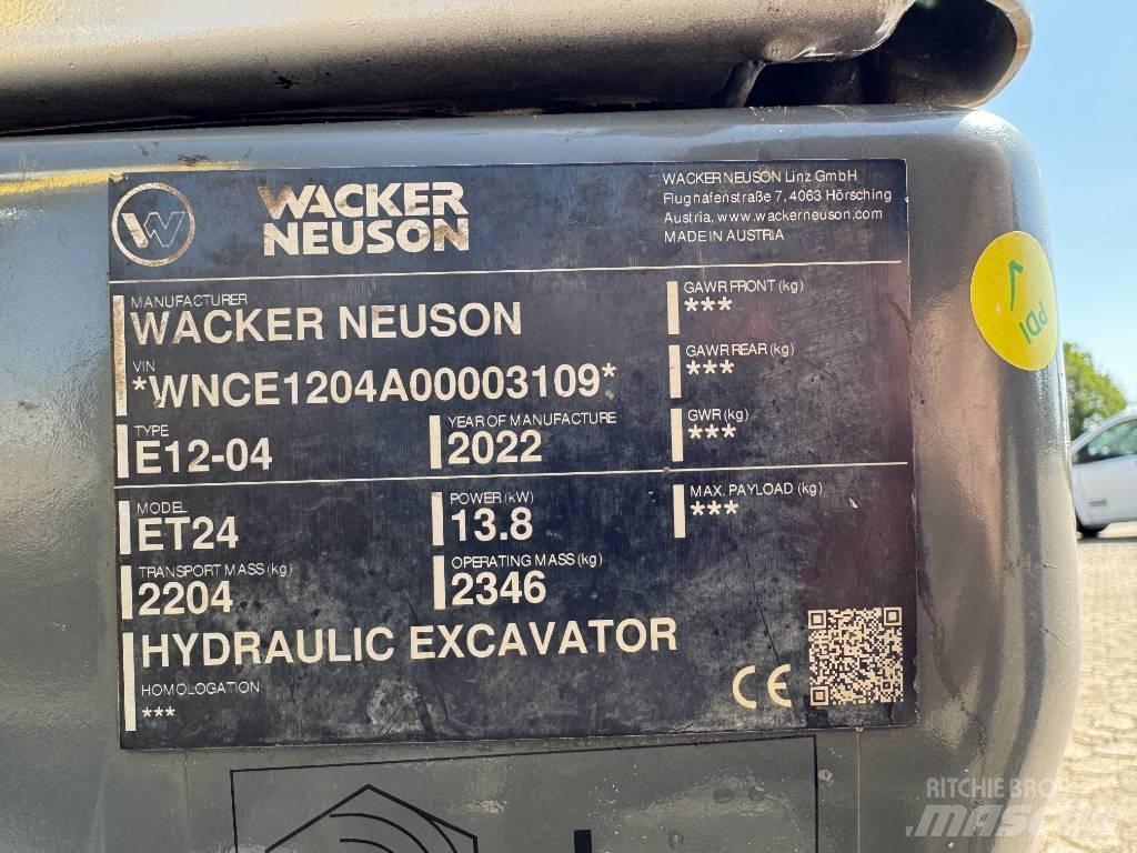 Wacker Neuson ET 24 Mini excavators < 7t