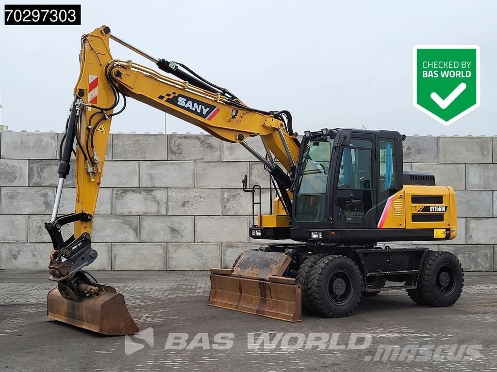 Sany SY155 W Wheeled excavators