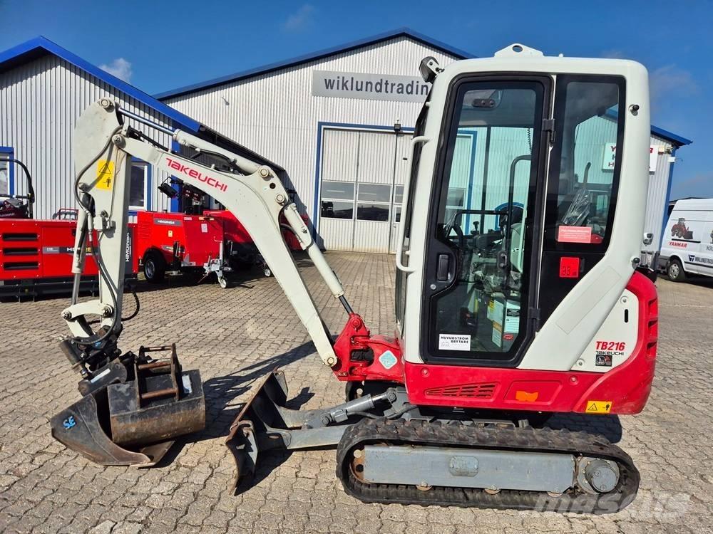 Takeuchi TB 216 Mini excavators < 7t