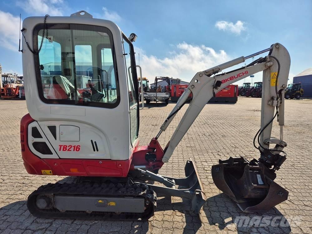 Takeuchi TB 216 Mini excavators < 7t