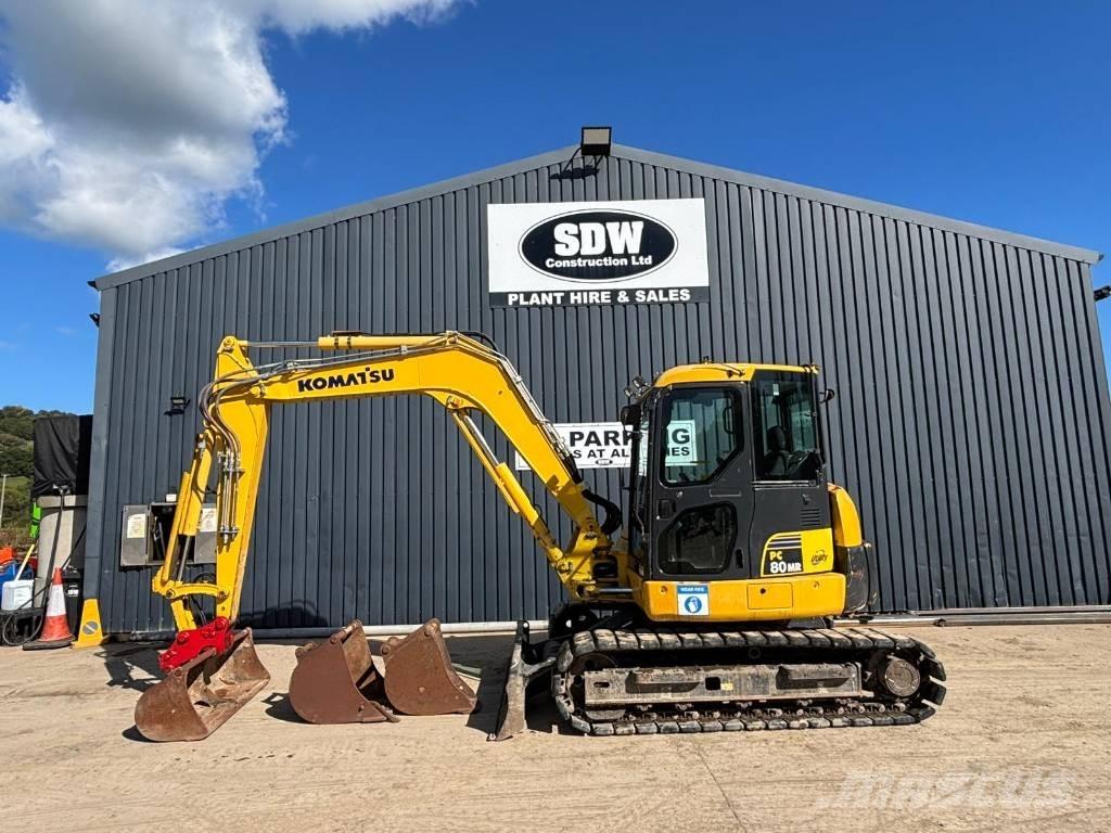 Komatsu PC 80 MR Midi excavators  7t - 12t