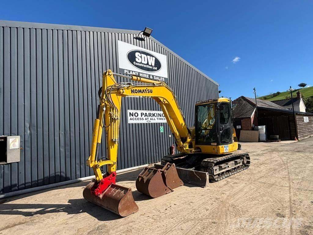 Komatsu PC 80 MR Midi excavators  7t - 12t