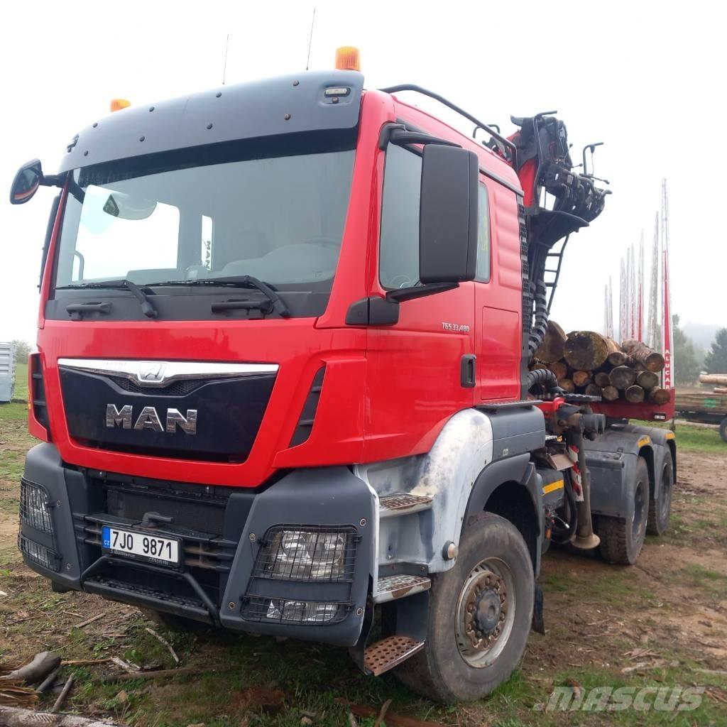 MAN TGS 13.480 Timber trucks