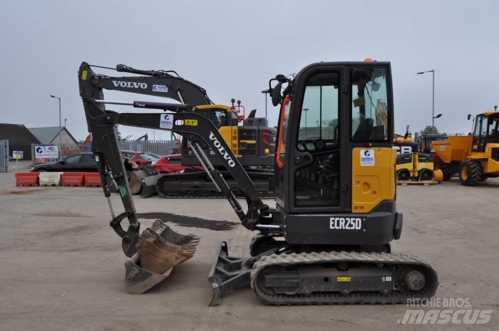Volvo ECR 25 D Mini excavators < 7t