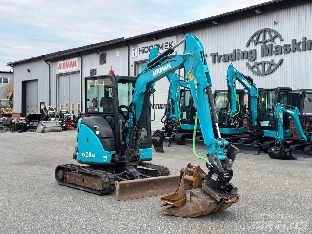 Airman AX 38 U Mini excavators < 7t