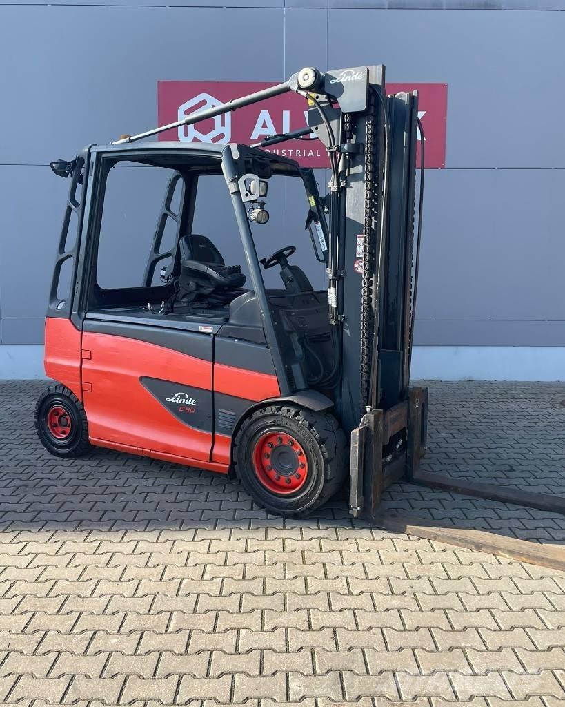 Linde E 50 Electric forklift trucks