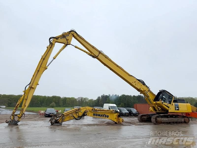 Komatsu PC490LC-10 Demolition excavators