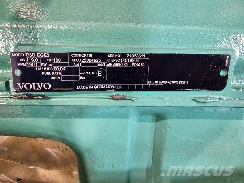Volvo D6D EGE2 Engines