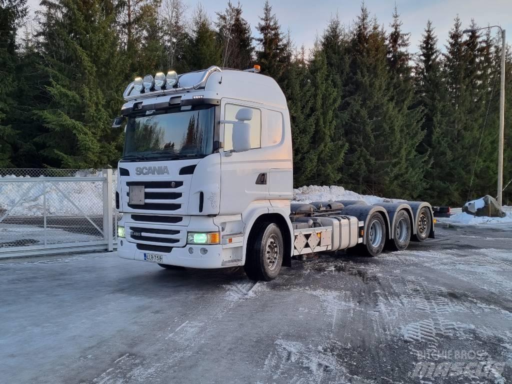 Scania R 480 8x4 Chassis Cab trucks